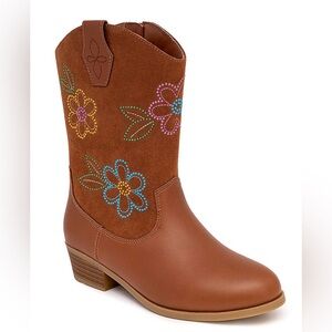 Sugar Youth Girls Western Boots Size 2